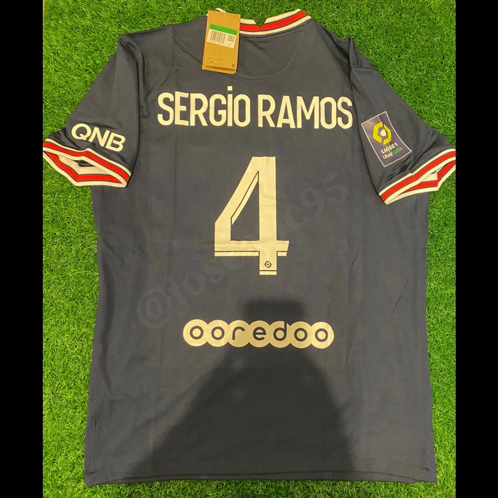 NEW Sergio Ramos PSG home 21/22 Jersey